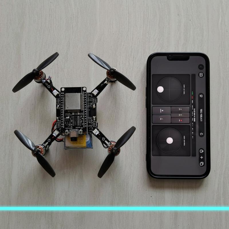 E1 ESP32 오픈소스 미니 드론 키트 DIY 셀프  - Drone Kit Parts Included 리뷰 및 가격